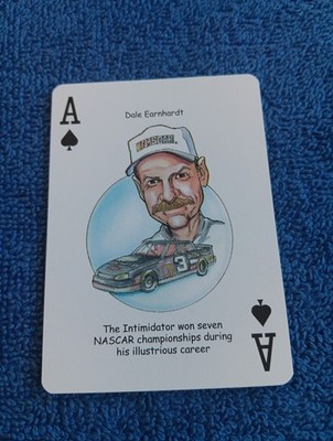 Dale Earnhardt Card American Racing Hero Decks Playing Cards Nascar Card