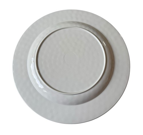 Williams-Sonoma "Rustic" Ivory-Brown Melamine 10.88” Dinner Plates Set Of 3 - Picture 6 of 8