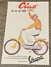 Brochure Commerciale   VESPA  Ciao* - Mai 1968 - Bel Etat.