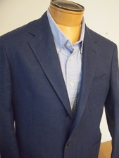 Polo Ralph Lauren Linen Wool Herringbone 3 Button Blazer Sport Coat NWT 44L 998