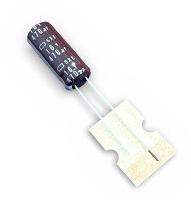 5 PCS NIPPON Aluminum Capacitor Lead 16V 470uF 470MF 8x20mm ( 10V Replacement )