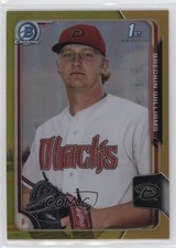 2015 Bowman Draft Chrome Gold Refractor 14/50 Breckin Williams #88 a2f