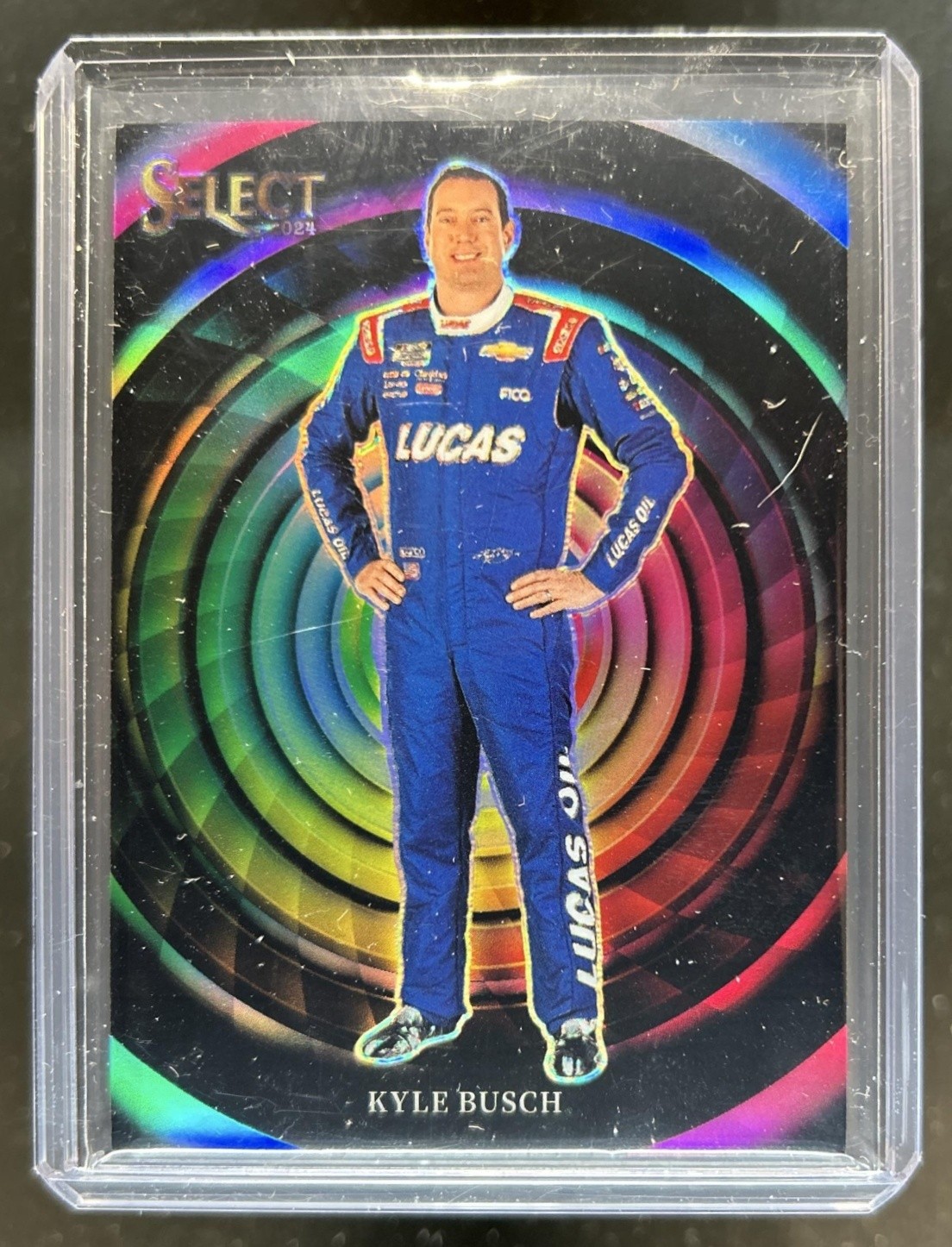 2024 Panini Select Nascar Kyle Busch Color Wheel SSP #1