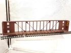 Walthers 75' centrebeam flat car HO gauge 910-50701                          K32