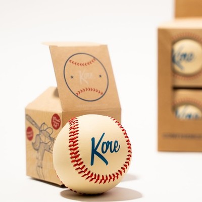 Kore Soft Baseball   Hand-Stitched Real Feel Foam Baseballs | Safe Indoor & O...