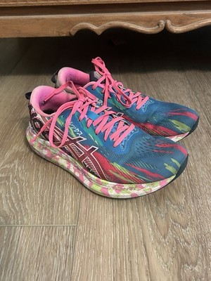 ASICS Noosa Tri 13 Color Injection Pack - Digital Aqua Hot Pink Women's Size 9