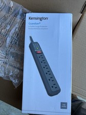 Surge Protectors 6 Outlets 15 ft Cord 540 Joules Black- Kensington Guardian