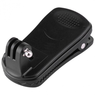 ABS Mini Camera Backpack Mount Clip For Gopro Hero6 5 4 3+ / 3 / 2 Black Session