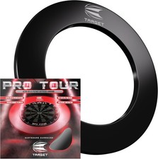 Target Darts Pro Tour & VALE Dartboard Surround (Rosso/Nero/Vale) | Freccette... 