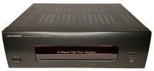 Vintage 1990s Pioneer Stereo Power Amplifier M-4000 High Power Home Audio