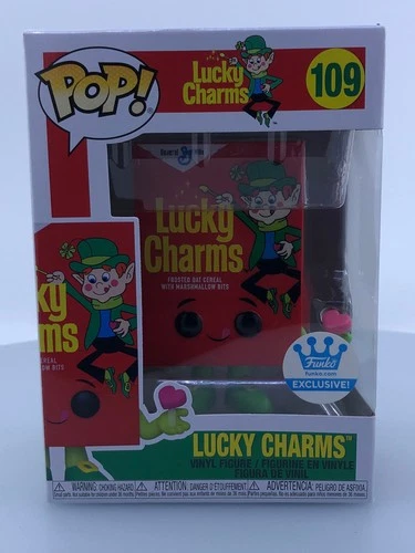 Funko POP! Ad Icons Cereals Lucky Charms #109 Funko Exclusive DAMAGED BOX