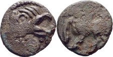 Ostkelten Skordisker Kugelwange 150-50   Silber Original M&uuml;nze #LAZ72