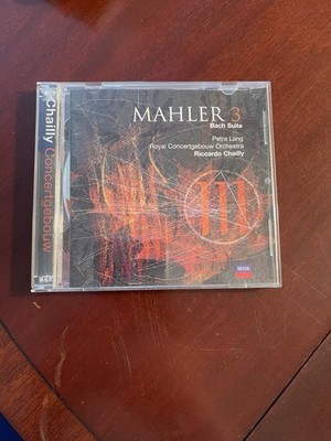 Mahler: Sym No 3 Royal Concertgebouw Orchestra 3 Bach Suite Chailly  2 CD, 2004