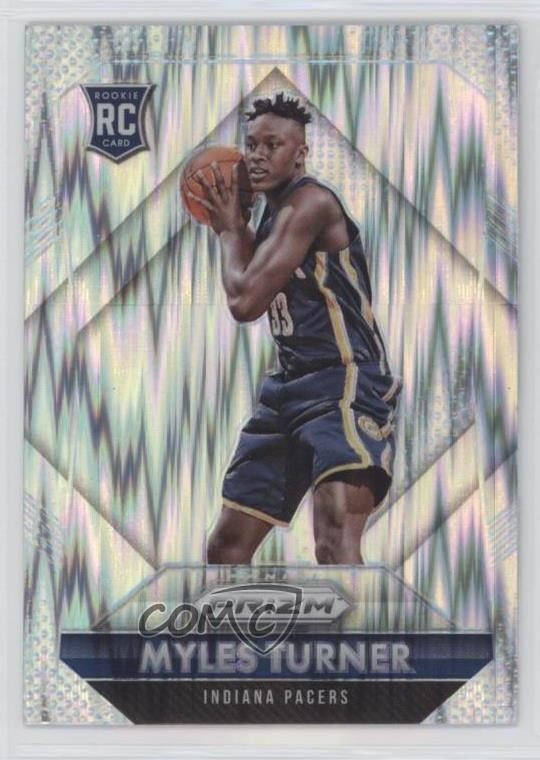 2015-16 Panini Prizm Rookies Flash Prizm Myles Turner #340 07mp