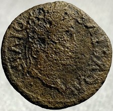 Roman Emperor Augustus 6BC Genuine Ancient Coin As Octavian Legend SC Reverse