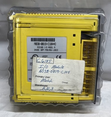 Fanuc A03B-0819-C104#D 16pt Logic 24VDC Digital Input Module AID16D#D G teed