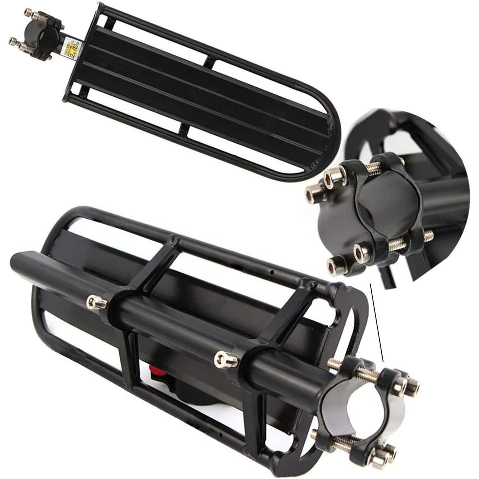 Suporte para bolsa de carga retrátil de alumínio para bagagem de bicicleta - Imagem 4 de 4