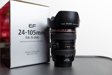 CANON EF 24-105MM F/4 L IS USM LENS - VERY GOOD CONDITION