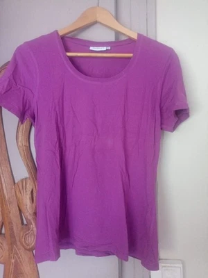 T-shirt violet Marque Yessica Taille L Pas abimé - Photo 1/3