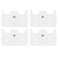 4 Pcs Sliding Shower Door Bottom Guide Block Stoppers for Guides