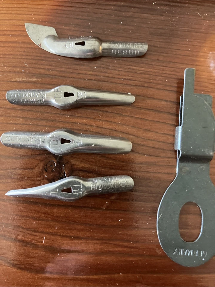 Vintage Tif-Handle Linoleum Cutters Heintze & Blanckertz Germany Circa 1935 - Image 2 of 4