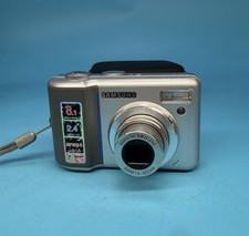 Samsung Digimax S800 8.1MP Digital Camera, Silver - Tested