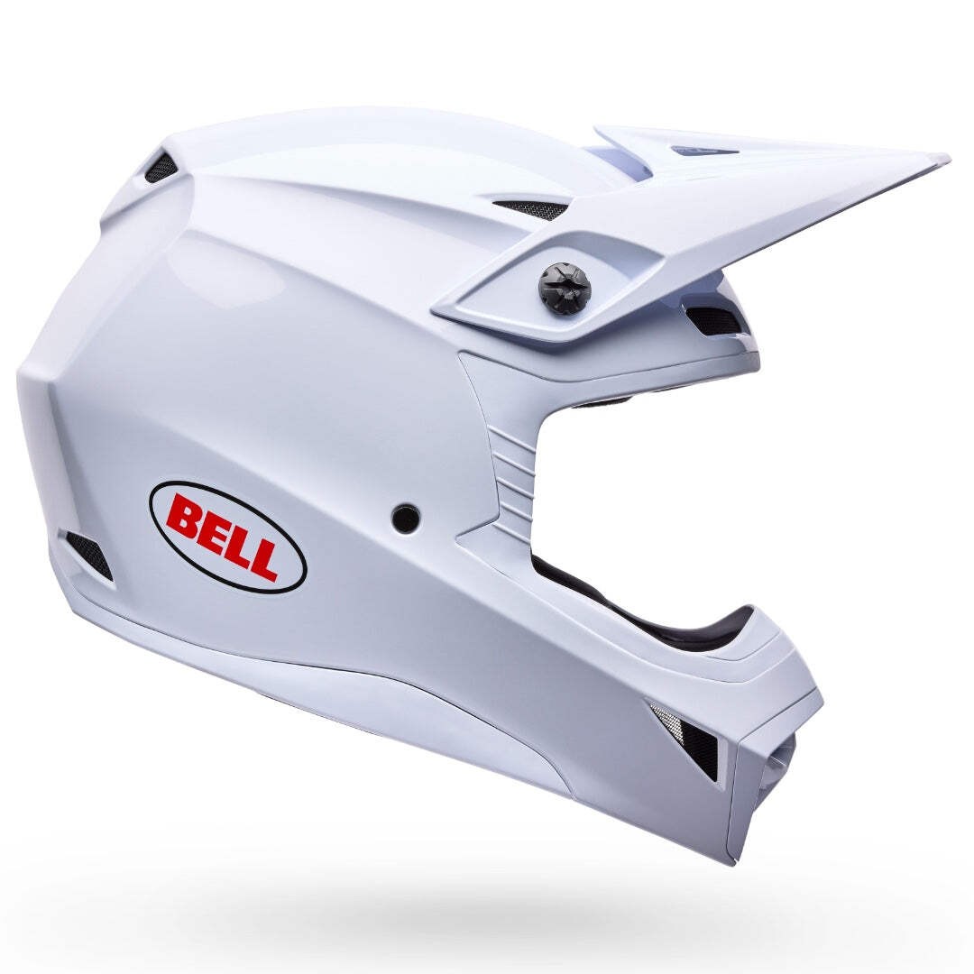 Bell MX-10 MIPS Solid ECE 22.06 MX Helmet White