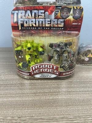 Transformers Robot Heroes Revenge of the Fallen Autobot Springer vs. Starscream