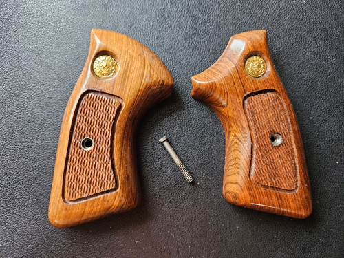 Taurus Small Frame Revolver Wood Grips Factory Original | eBay