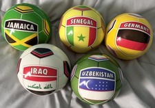 Nuevo Lote De 5 Balones De Fútbol Copa Mundial FIFA 2026 Mini Balón Irak Alemania ⚽️ 🔥 🇯🇲