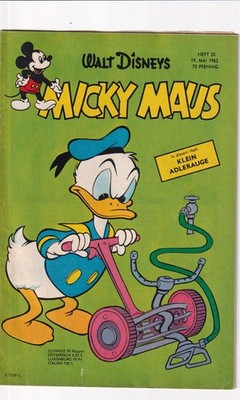 Micky Maus 20 / 1962 original Ehapa