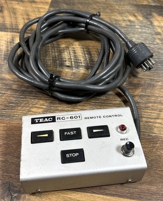 TEAC RC-601 Remote Control Unit, Untested