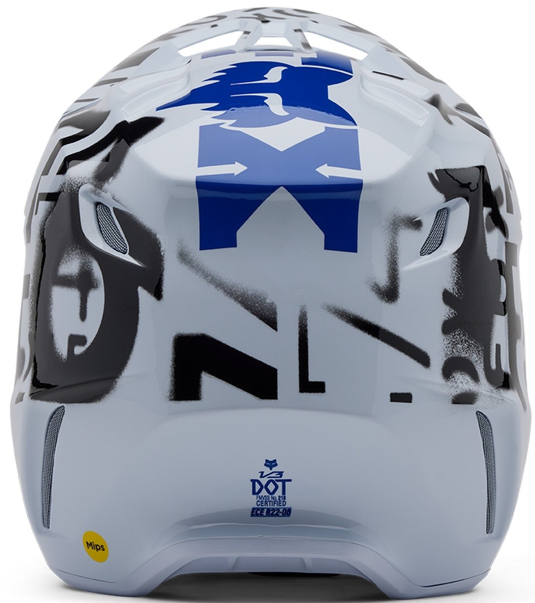 Fox Racing V3 Seventy4 MX Offroad Helmet White | eBay
