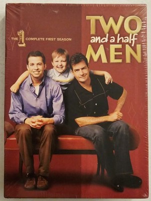TWO AND A HALF MEN THE COMPLETE FIRST SEASON DVD BRAND NEW FAST SHIPPING 