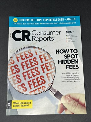 #ad #ad Consumer Reports Magazine 2019 July $4.99