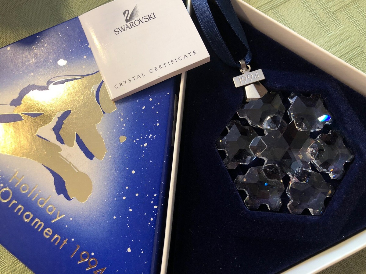 Swarovski 1994 Swarovski Holiday Annual Ornament - 181632 for sale 