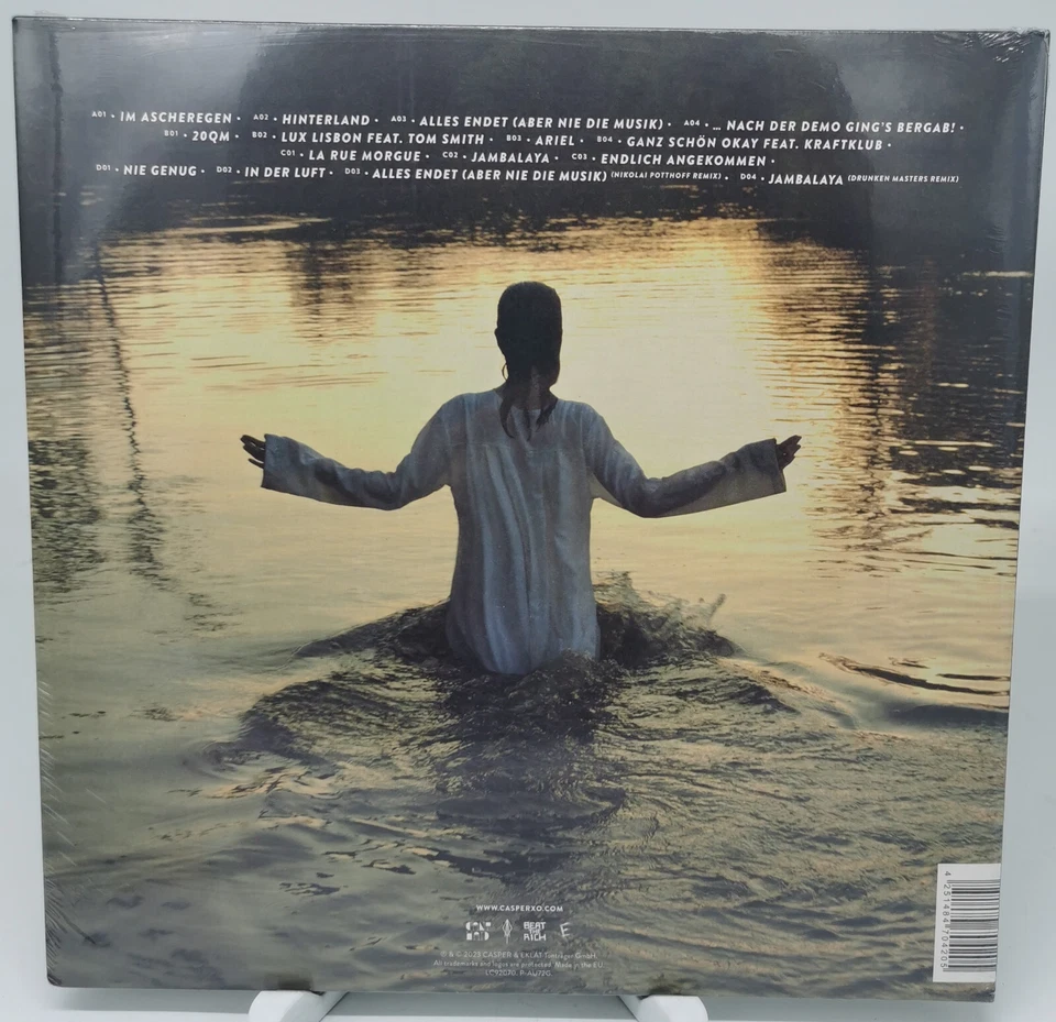 Casper Hinterland limited wine-red marbled Vinyl LP Neu - Bild 2 von 2