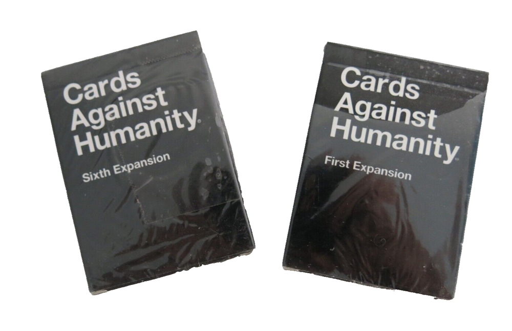 Cards Against Humanity Sealed Sixth expansion & First Expansion