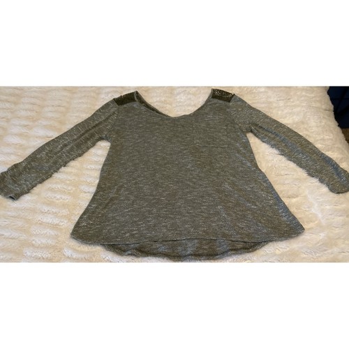 NoBo High Low Lightweight Knit Top Rayon Polyester Blend Junior's Size XL(15-17) - Picture 10 of 11