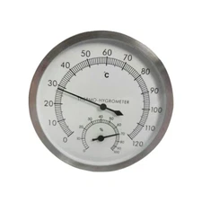 Thermometer SaunaRoom Hygrometer Digital Temperature Humidity Meter for Bathroom