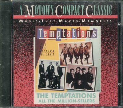     TEMPTATIONS ''All The Million Sellers'' Best Of CD-Album