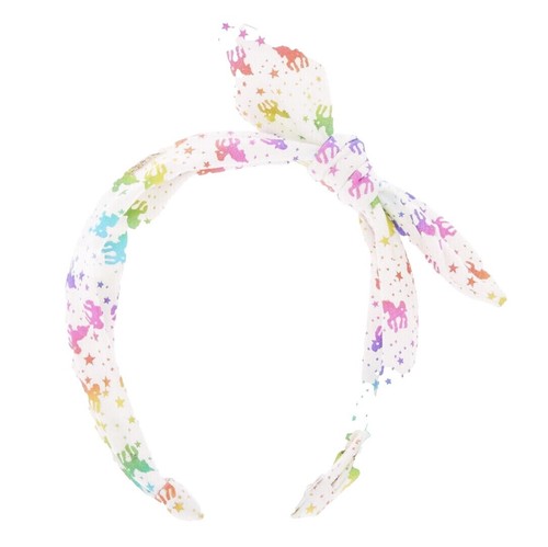 Lele Sadoughi x Stoney Clover Lane Rainbow Gingham Kids Headband Lele Sadoughi X Stoney Clover Lane Rainbow Gingham Headband  main image 4