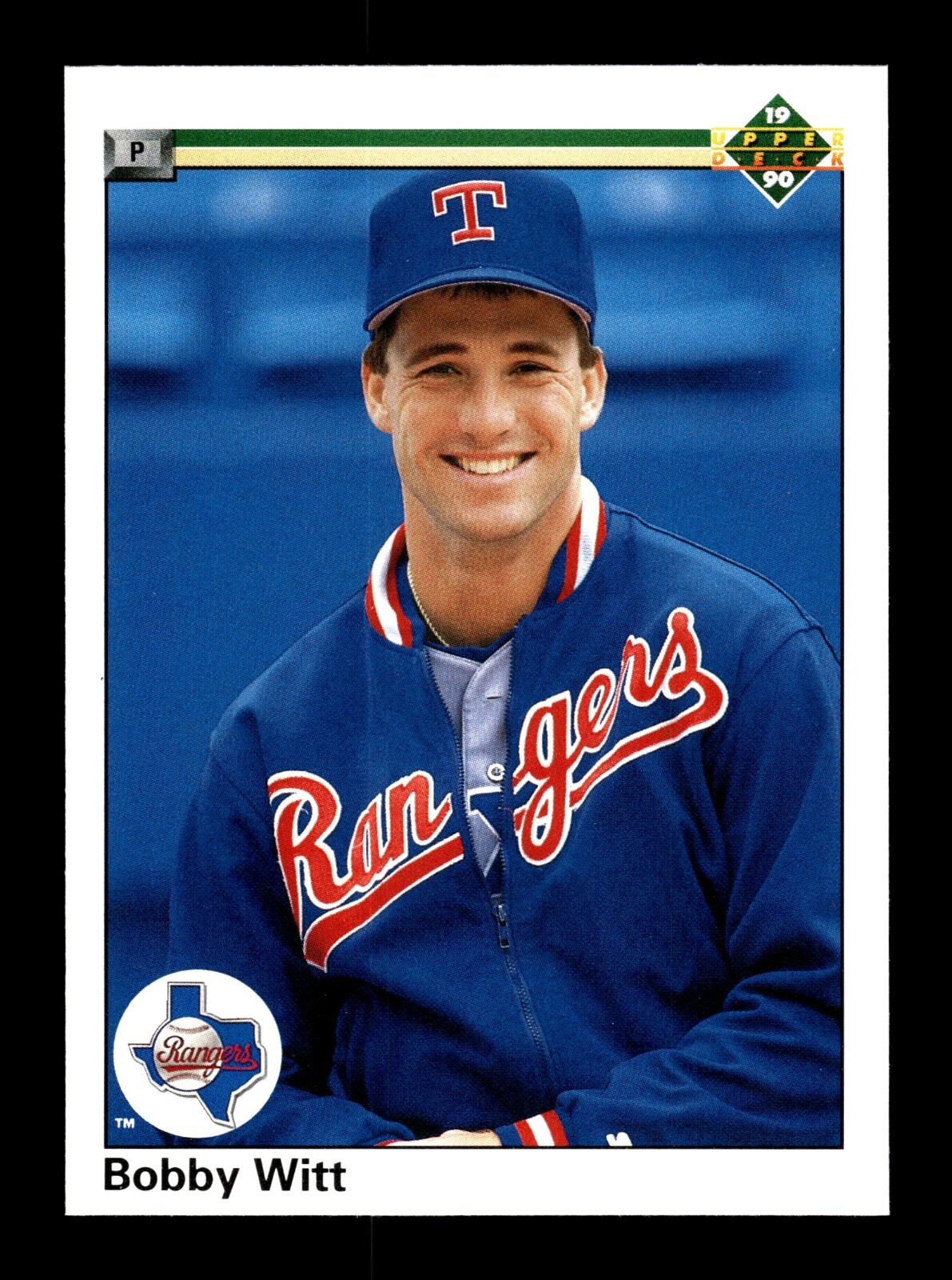 BOBBY WITT ⚾ 1990 Upper Deck Baseball #636 Texas Rangers