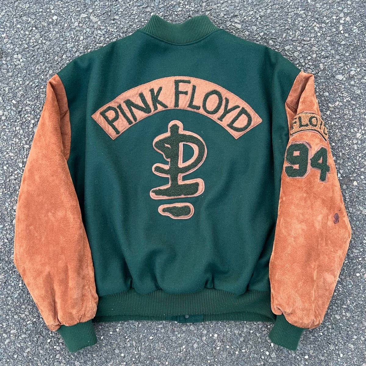Vintage Pink Floyd division bell 1994 Brockum varsity jacket | eBay