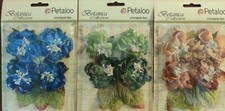 Lot 3 Petaloo Flora Botanica Sugared Blooms C...