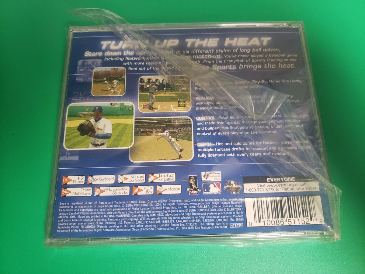 SEGA - ドリームキャスト　ワールドシリーズベースボール2K2　中古 World Series Baseball 2K2 (Sega Dreamcast, 2001) for sale