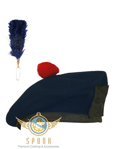 Tam O Shanter Hat Military Bonnet Beret 