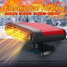 Car Warm Air Blower Fast Heating Fan Mini Car Heater Defogger Defroster Demister