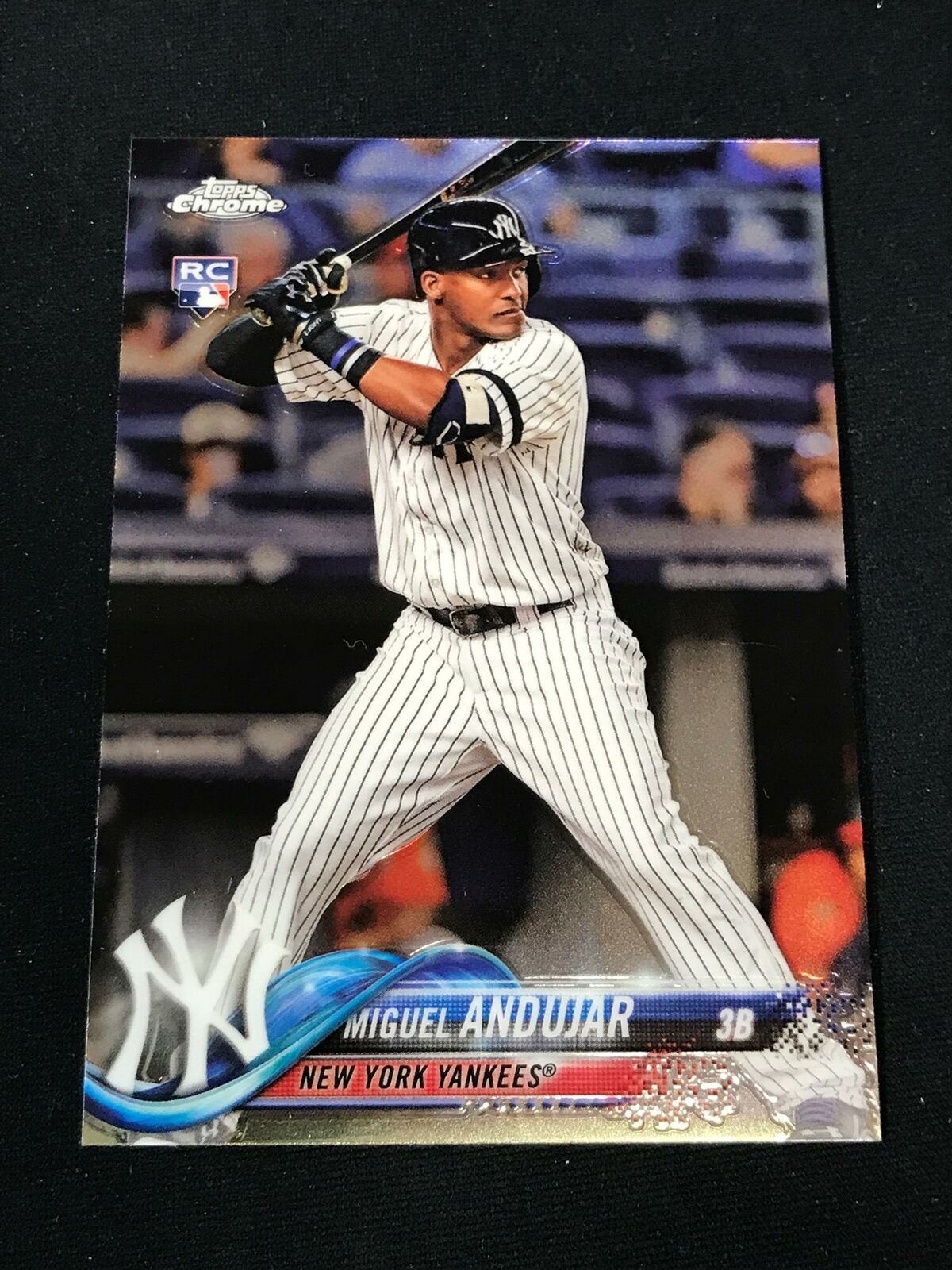 2018 Topps Chrome MIGUEL ANDUJAR RC #14 New York Yankees @QI58