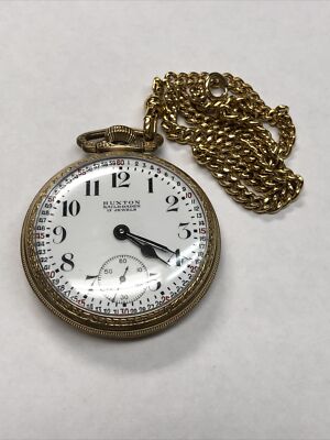 Ruxton Railroader 17 Jewels Vintage Pocket Watch | eBay display picture 3